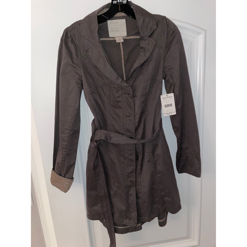 Free people trench coat
